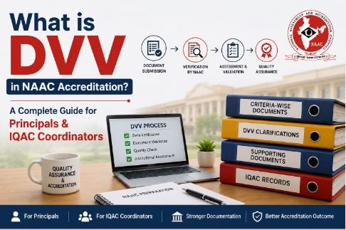 What is DVV in NAAC Accreditation by Bhavya Gyan Consultants