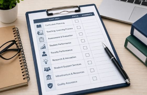 Academic process review and department audit checklist by bhavya gyan consultants