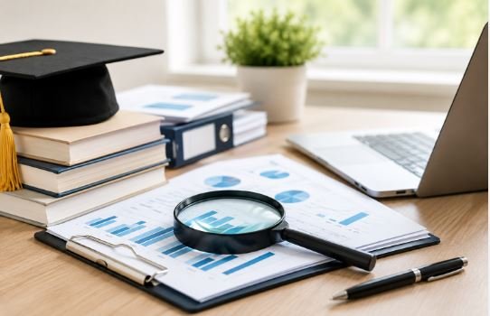 Faculty research visibility framework showing strategies to improve academic profile and citation awareness by Bhavya Gyan Consultants