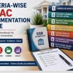 Criteria-wise NAAC documentation guide for colleges preparing accreditation evidence by Bhavya Gyan Consultants