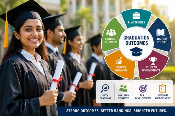 Graduation outcomes NIRF ranking through placement data and student success by bhavya gyan consultants