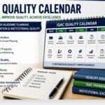 Annual IQAC quality calendar for academic planning and institutional quality improvement by Bhavya Gyan Consultants