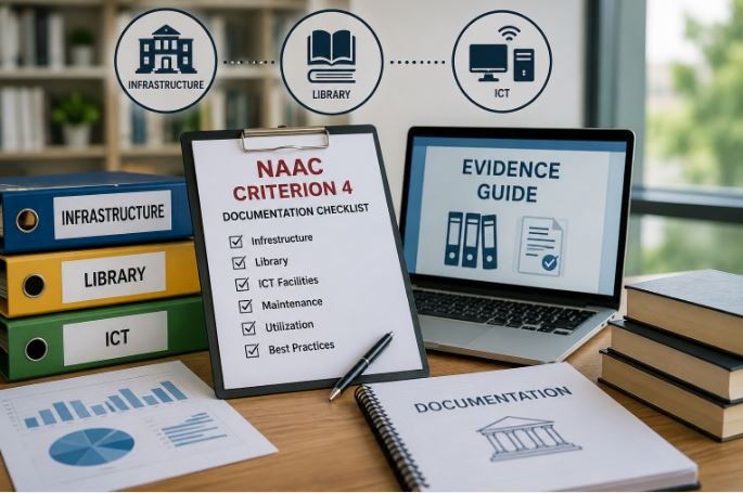 NAAC Criterion 4 Documentation Checklist: Infrastructure by Bhavya Gyan Consultants